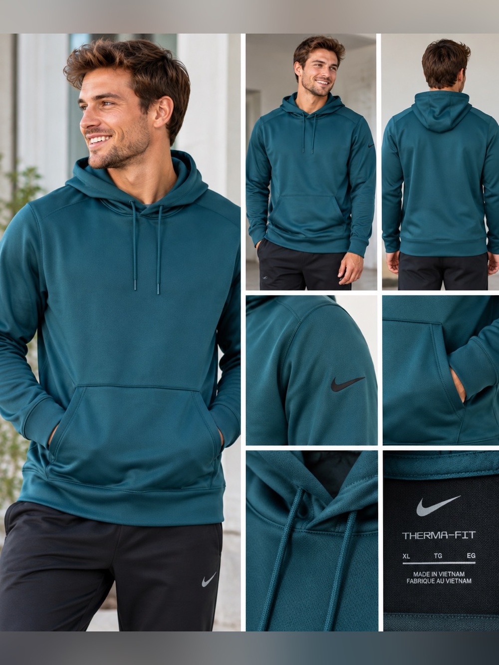 Nike Therma Dri-FIT Pullover Hoodie Men’s XL